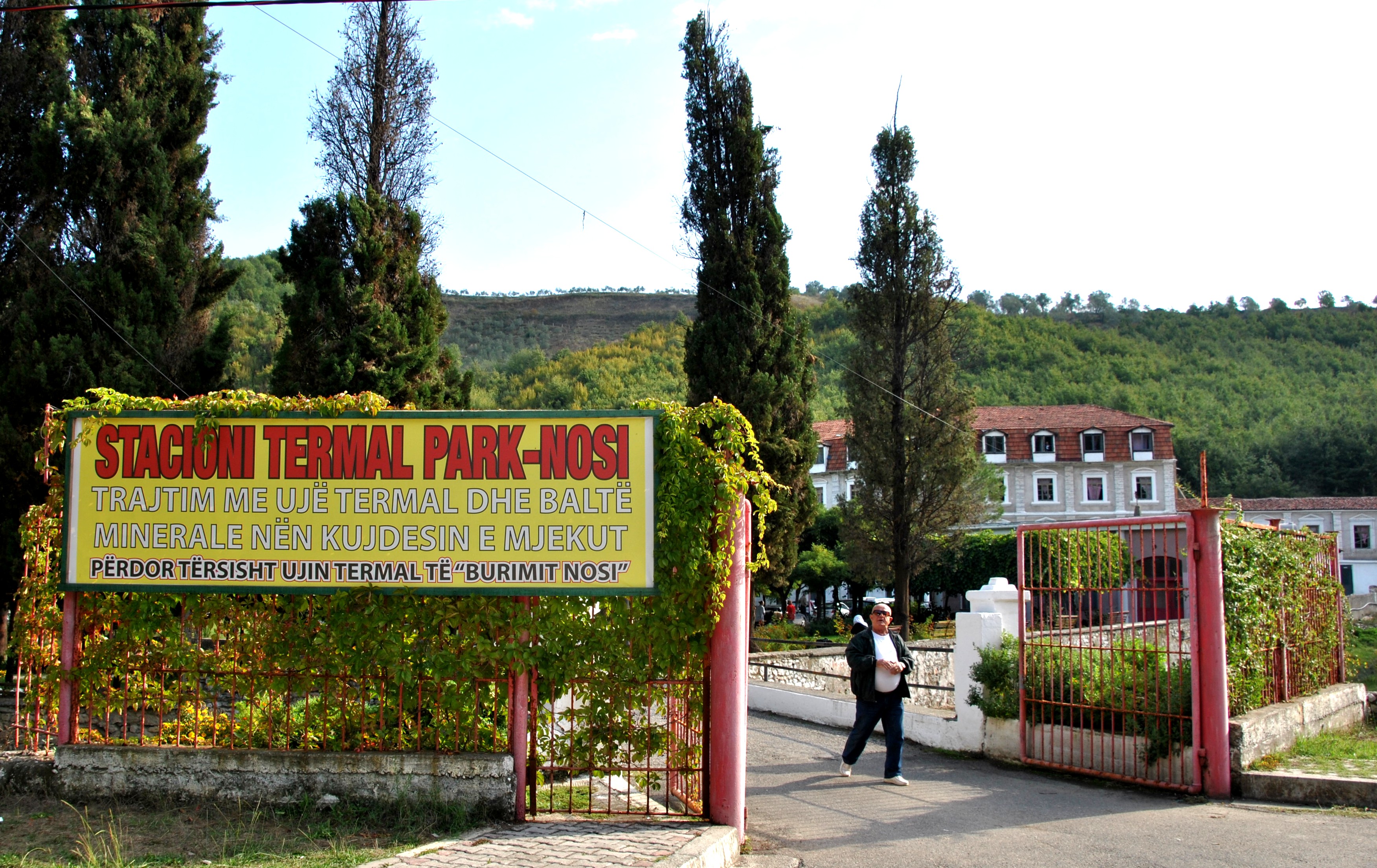 La station thermale près d'Elbasan @ LS