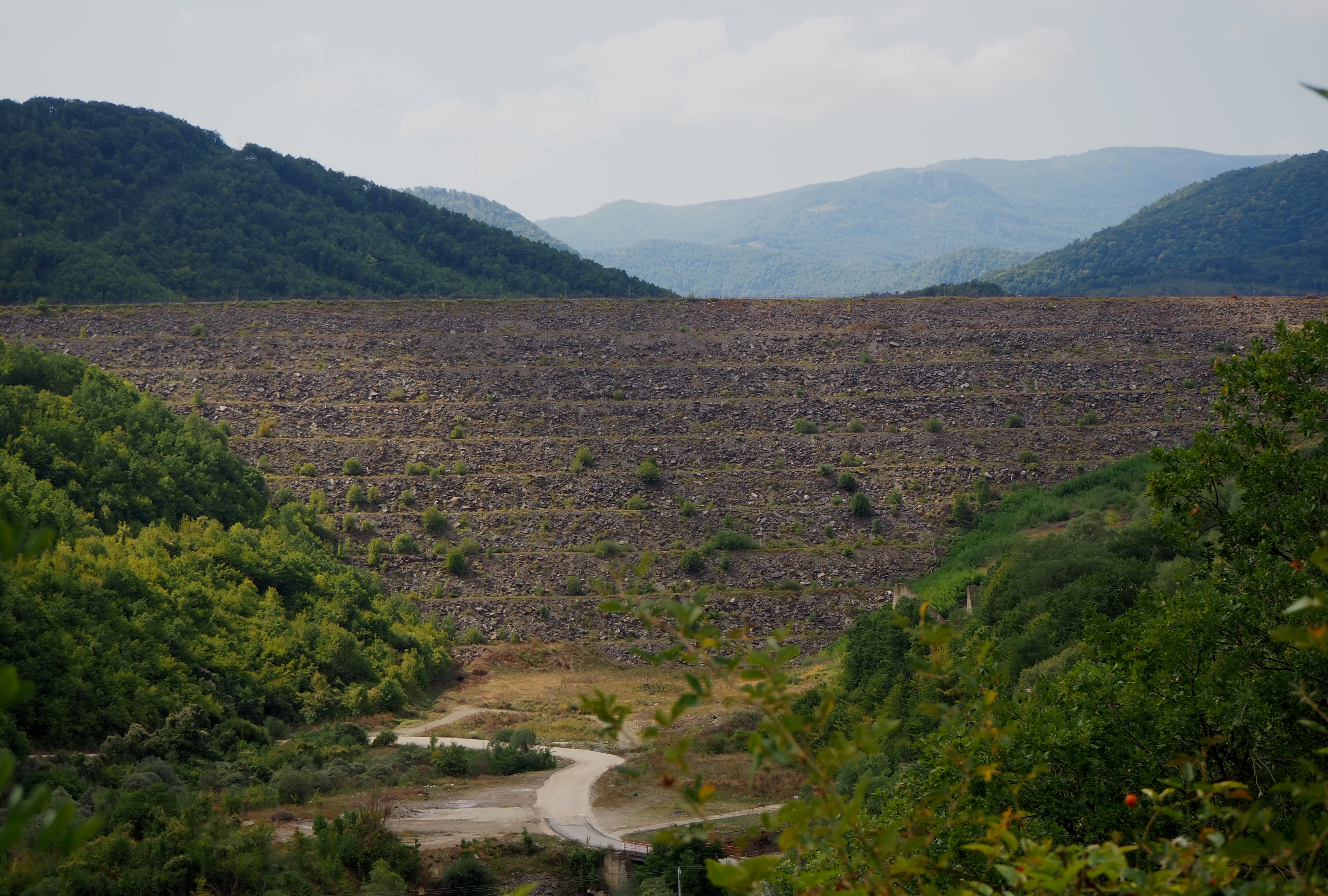 Barrage sur le lac de Gazivode au Kosovo @ LS