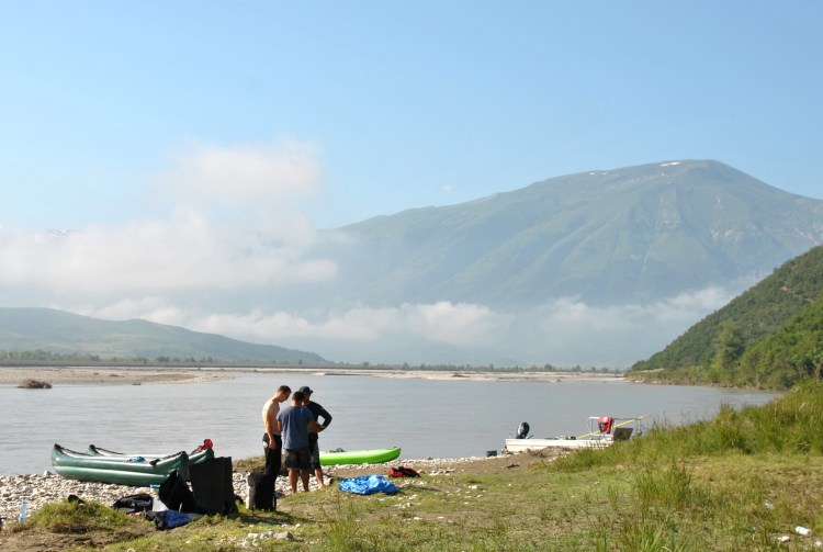 Expédition en canoë sur la Vjosa @ LS