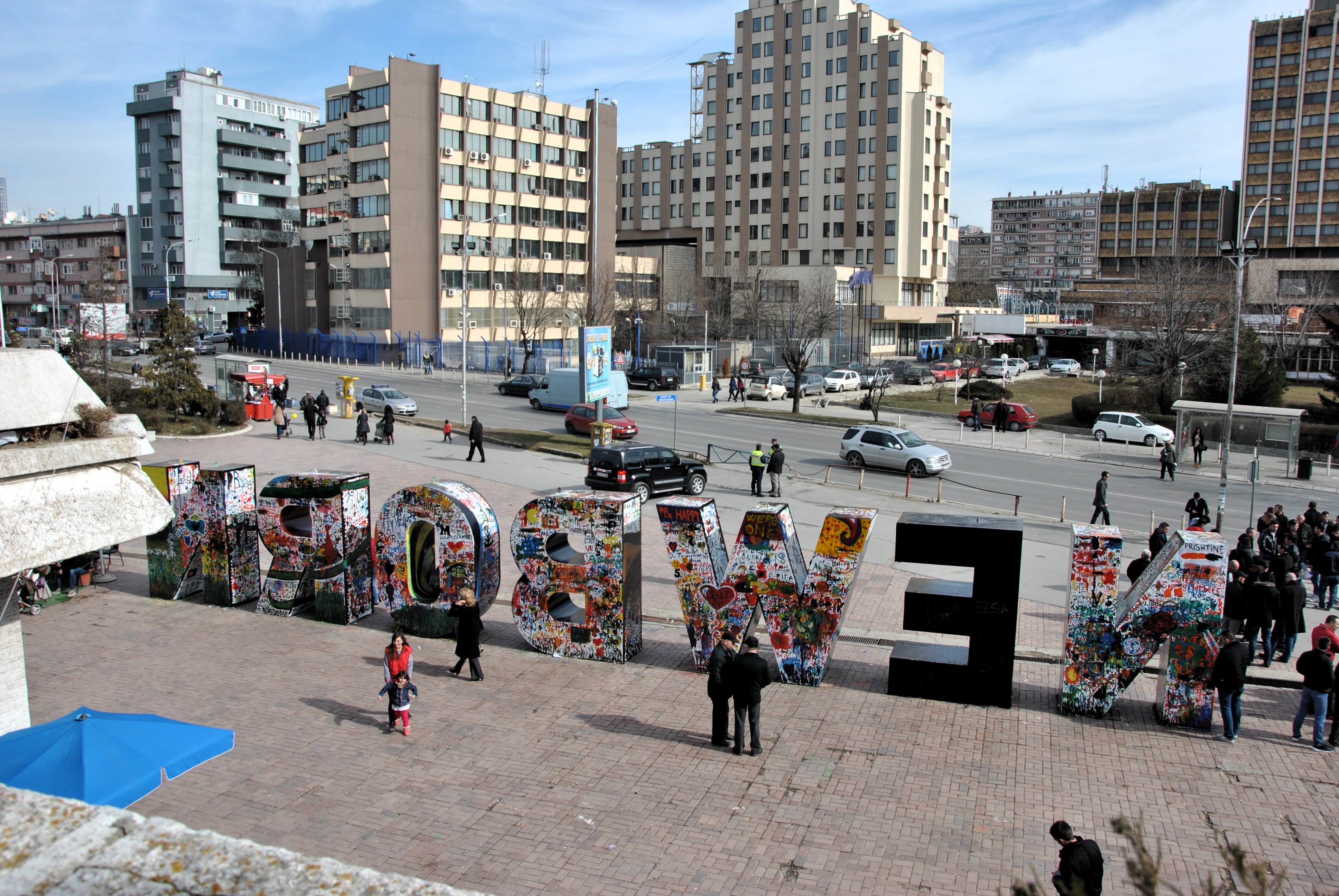Le centre de Pristina @ LS