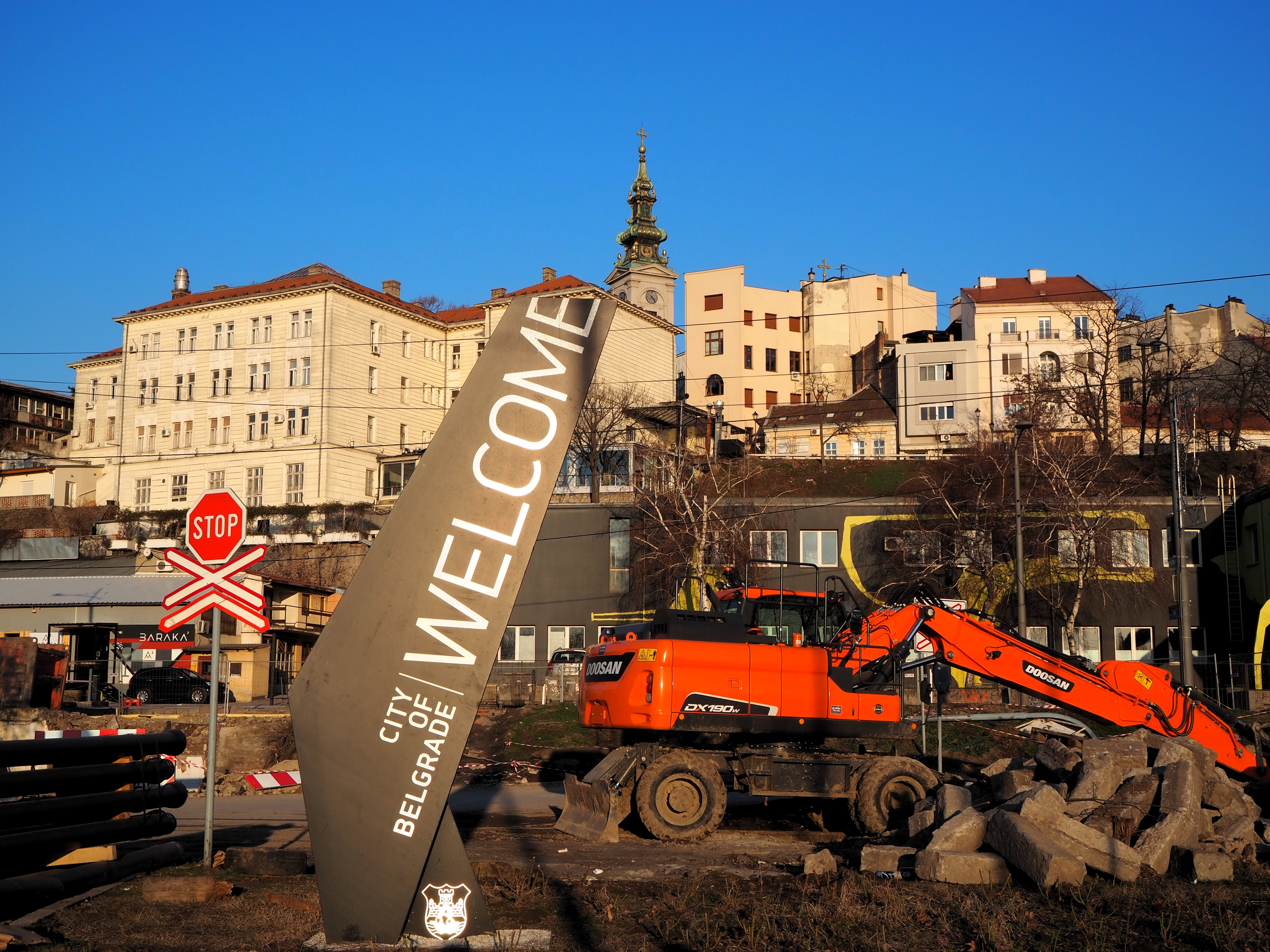 Le chantier de Belgrade sur l'eau @ LS