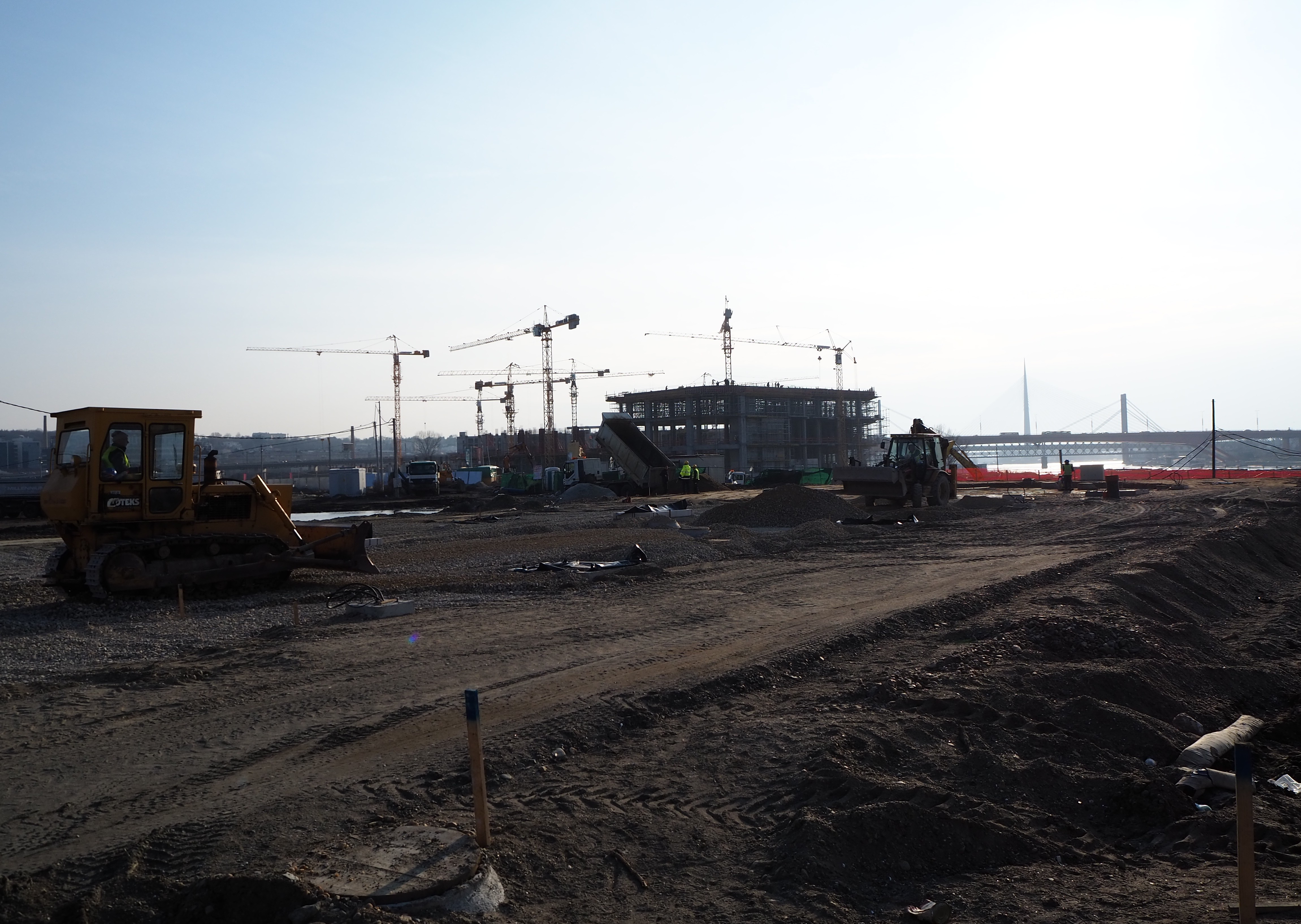 Le gigantesque chantier de "Belgrade sur l'eau" @ LS