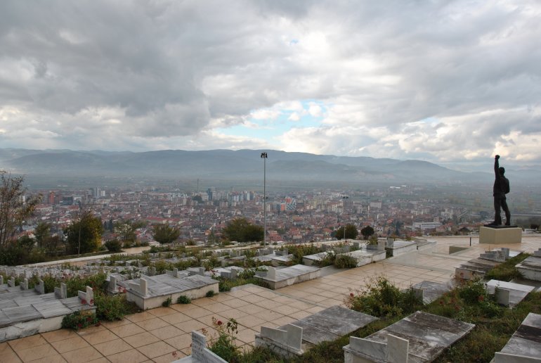 Panorama de la ville du cimetière des martyrs @ LS